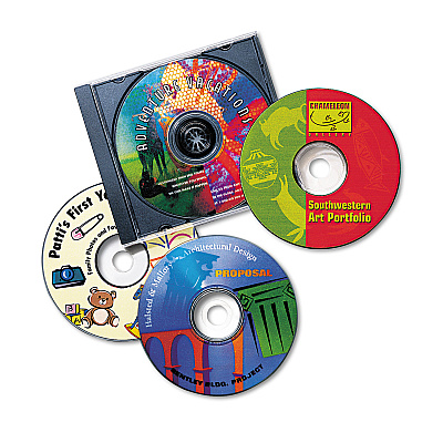 Avery Inkjet CD Labels, Matte White, 40/Pack (AVE8692)