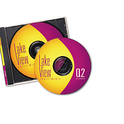 Avery Inkjet CD Labels, Matte White, 40/Pack (AVE8692)