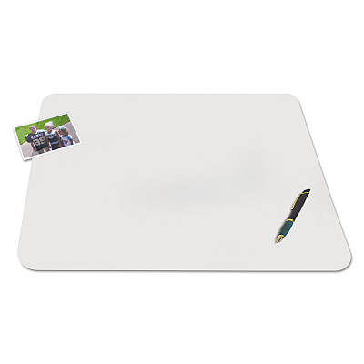 Artistic KrystalView Desk Pad with Antimicrobial Protection. Matte Finish, 17 x 12, Clear (AOP60740MS)