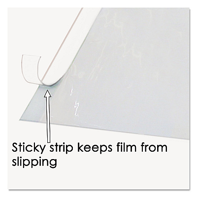 Artistic Second Sight Clear Plastic Desk Protector, with Hinged Protector, 25.5 x 21, Clear (AOPSS2125)