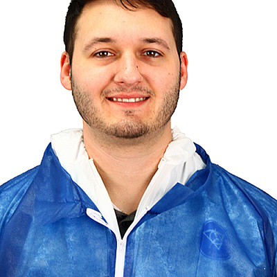 Polylite Coverall Bl Zipper - 2xl, Case Of 25 (M1100B-2X)
