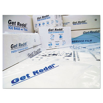 Inteplast Group Food Bags, 6 gal, 12" x 8" x 30", Clear, 500/Carton (IBSPB120830)