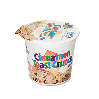 General Mills Cinnamon Toast Crunch Cereal, Single-Serve 2 oz Cup, 6/Pack (AVTSN13897)