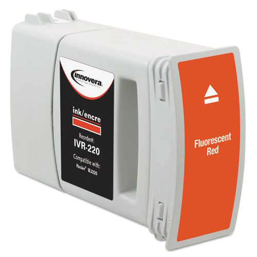 Innovera Compatible Red Postage Meter Ink, Replacement for WJ-220 (4127978B)