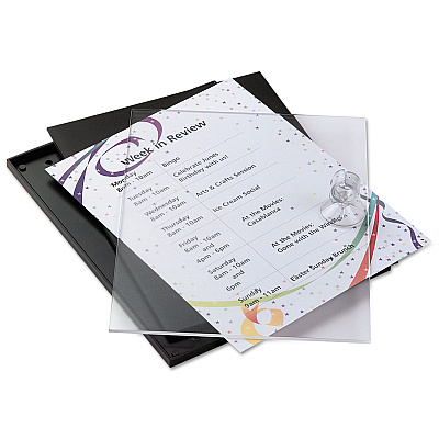 Identity Group Customizable Door and Wall Sign, 8.5 x 11 (USS10801)