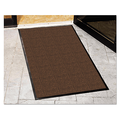 Guardian WaterGuard Indoor/Outdoor Scraper Mat, 36 x 120, Brown (MLLWG031014)