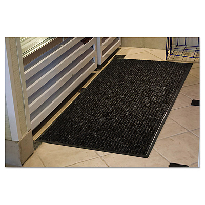Guardian Golden Series Indoor Wiper Mat, Polypropylene, 48 x 72, Charcoal (MLL64040630)