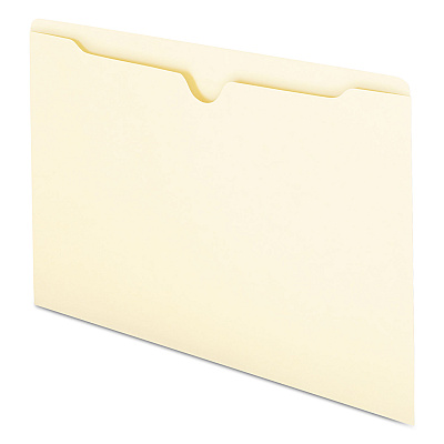 Smead Manila File Jackets, 1-Ply Straight Tab, Legal Size, Manila, 100/Box (SMD76410)
