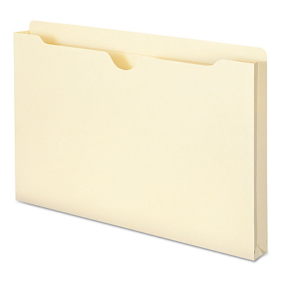 Smead Manila File Jackets, 2-Ply Straight Tab, Legal Size, Manila, 50/Box (SMD76520)