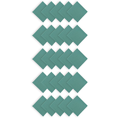 Mariposa Poly Spun Napkin 20x20 Green, Pack Of 25 (PNP-NAP-GREEN-25)