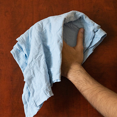R-c45 T-shirt Reclaimed Rags Colored 5lb Box (R-C45-5)