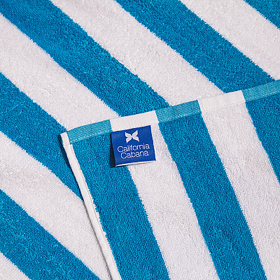 California Cabana Chaise Cover 30x85 Blue, Pack Of 2 (P-CC-CABANA-BL)
