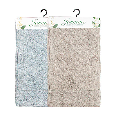 Jasmine 2pc Bath Rug Set Cut Loop 17x23/18x29, Case Of 12 Sets (RA-JAS-SET97-CS)
