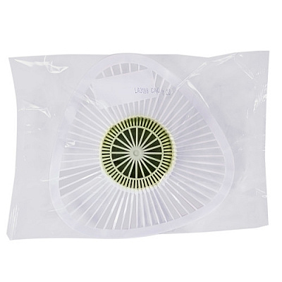Health Gards Urinal Screen W/non-para Block, Green, Apple, 12/cs, Pack Of 12 (01902)