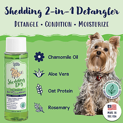 Bobbi Panter Signature Deshedding Dog Shampoo Conditioner (13 Oz), 13 Oz Bottle (BP00030)