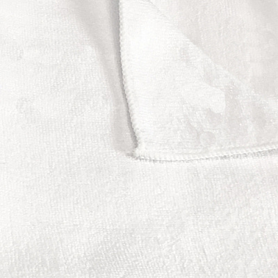 Microfiber Cloth 300gsm 16x16 Half-fold White 12 Bg 15 Bg Cs, Pack Of 12 (MFC3001616WH)