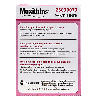 Pantyliner Naturelle, Case Of 200 (25030073)