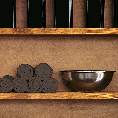 Cotton Salon Towel 16x28 Brown, Case Of 144 (BB-1628-3BRN-CS)