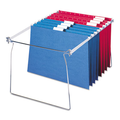 Smead Steel Hanging Folder Drawer Frame, Letter Size, 23" to 27" Long, Gray, 2/Pack (SMD64872)