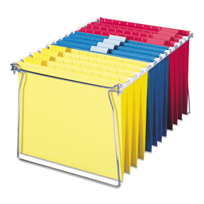 Smead Steel Hanging Folder Drawer Frame, Letter Size, 23" to 27" Long, Gray, 2/Pack (SMD64872)