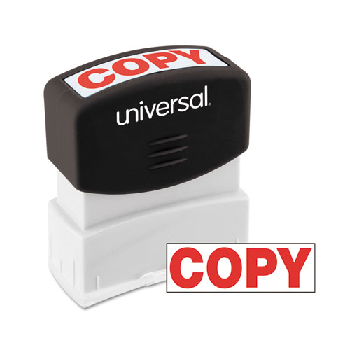 Universal Message Stamp, COPY, Pre-Inked One-Color, Red (10048)