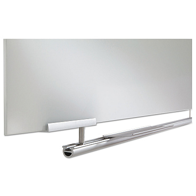 Iceberg Clarity Glass Dry Erase Board with Aluminum Trim, 60 x 36, White Surface (ICE31150)