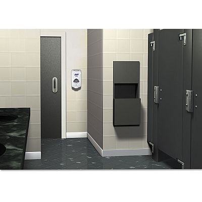 PURELL TFX Touch Free Dispenser, 1,200 mL, 6.5 x 4.5 x 10.58, Dove Gray (GOJ272012)