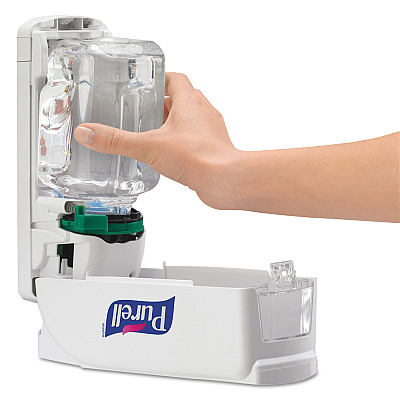 PURELL ADX-7 Dispenser, 700 mL, 3.75 x 3.5 x 9.75, White (872006)