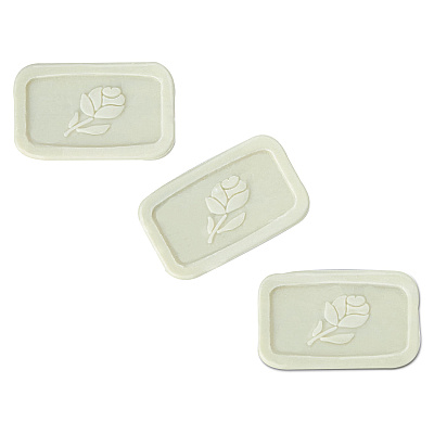 Good Day Unwrapped Amenity Bar Soap, Fresh Scent, # 1/2, 1,000/Carton (GTP400050)