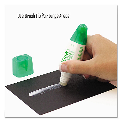 Tombow MONO Multi Liquid Glue, 0.88 oz, Dries Clear (TOM52190)