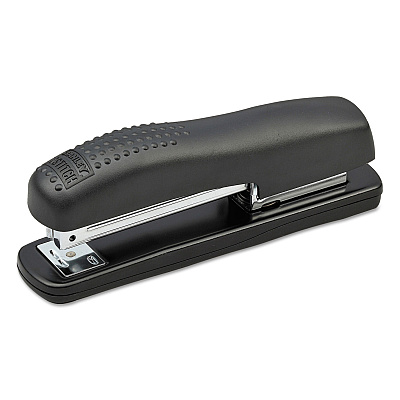Bostitch Ergonomic Desktop Stapler, 20-Sheet Capacity, Black (BOSB2200BK)