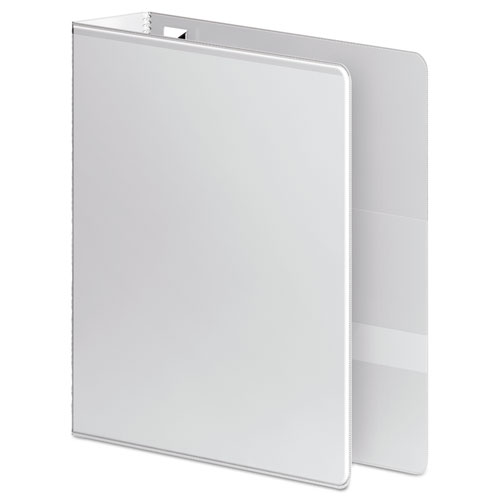 Wilson Jones Ultra Duty D-Ring View Binder with Extra-Durable Hinge, 3 Rings, 3" Capacity, 11 x 8.5, White (86630)