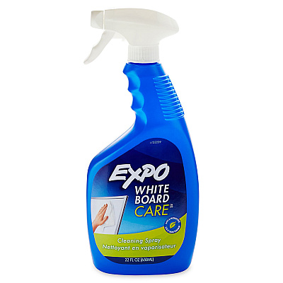 EXPO White Board CARE Dry Erase Surface Cleaner, 22 oz Spray Bottle, 12/Carton (1752229CT)