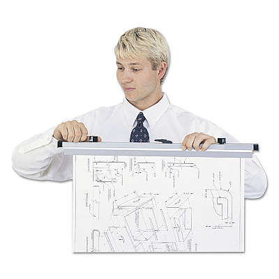 Safco Sheet File Hanging Clamps, 100 Sheets Per Clamp, 30" Length, 6/Carton (SAF50036)