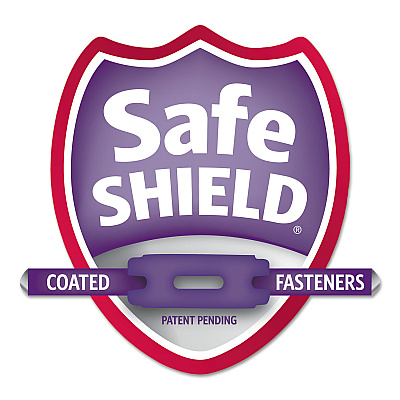 Smead End Tab Pressboard Classification Folders, Six SafeSHIELD Fasteners, 2" Expansion, 2 Dividers, Legal Size, Bright Red, 10/Box (SMD29783)