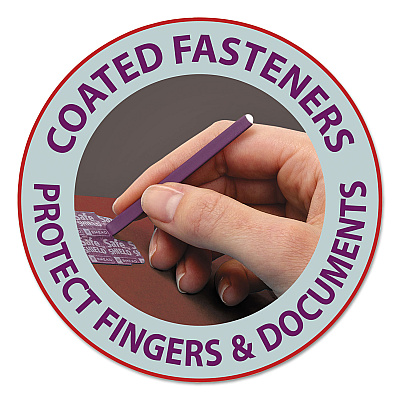 Smead Pressboard Classification Folders, Six SafeSHIELD Fasteners, 1/3-Cut Tabs, 2 Dividers, Letter Size, Red, 10/Box (SMD14230)