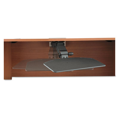 Bush Articulating Keyboard Tray Accessory, 24.63w X 22.25d, Galaxy (BSHAC9980103)