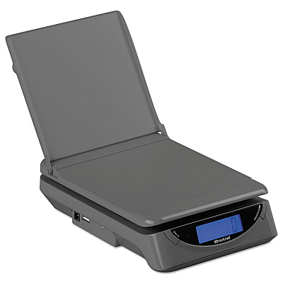 Brecknell 25lb Electronic Postal Shipping Scale, 8 x 6 Platform, Gray (SBWPS25)