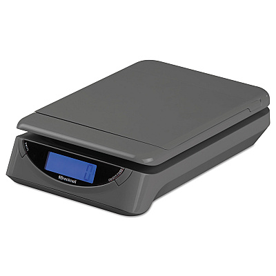 Brecknell 25lb Electronic Postal Shipping Scale, 8 x 6 Platform, Gray (SBWPS25)