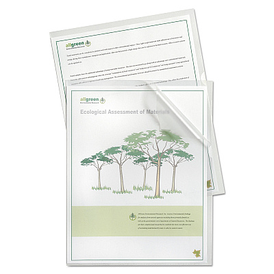 C-Line Specialty Project Folders, Letter Size, Clear, 25/Box (CLI62627)