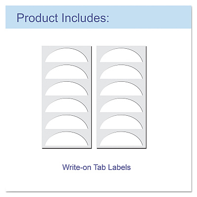 C-Line Expanding Files, 1.63" Expansion, 13 Sections, Cord/Hook Closure, 1/6-Cut Tabs, Letter Size, Blue (CLI48315)
