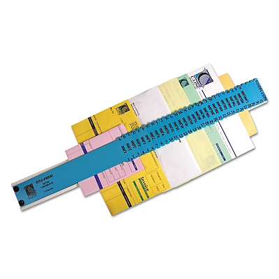 C-Line Plastic Indexed Sorter, 32 Dividers, Alpha/Numeric/Date Index, Letter Size, Blue Frame (CLI30532)