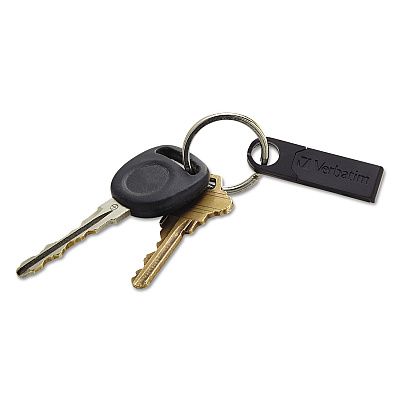 Verbatim Store 'n' Go Micro USB Drive Plus, 16 GB, Black (VER97764)