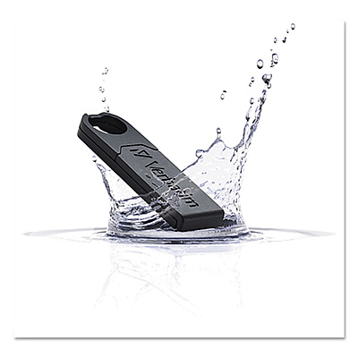 Verbatim Store 'n' Go Micro USB Drive Plus, 16 GB, Black (VER97764)