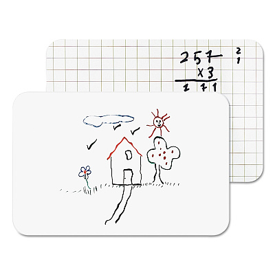 MasterVision Dry Erase Lap Board, 11.88 x 8.25, White Surface (BVCMB8034397R)