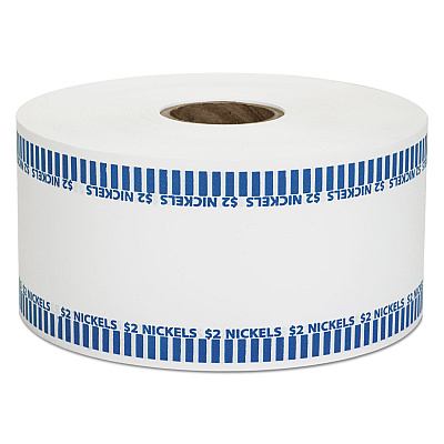 Pap-R Products Automatic Coin Rolls, Nickels, $2, 1900 Wrappers/Roll (CTX50005)