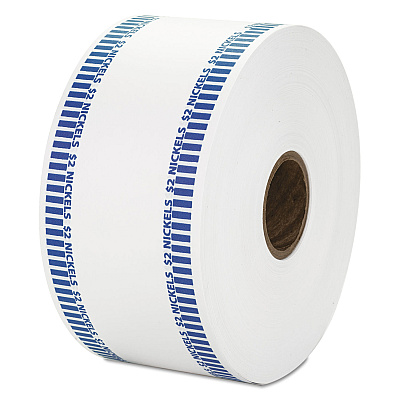 Pap-R Products Automatic Coin Rolls, Nickels, $2, 1900 Wrappers/Roll (CTX50005)