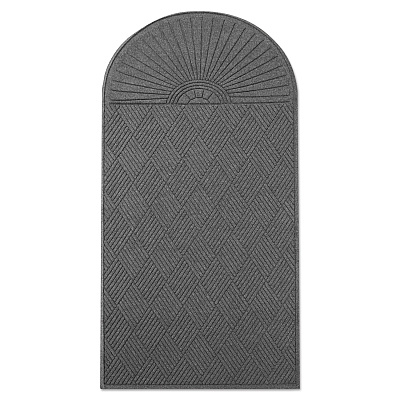 Guardian EcoGuard Diamond Floor Mat, Single Fan, 48 x 96, Charcoal (MLLEGDSF040804)