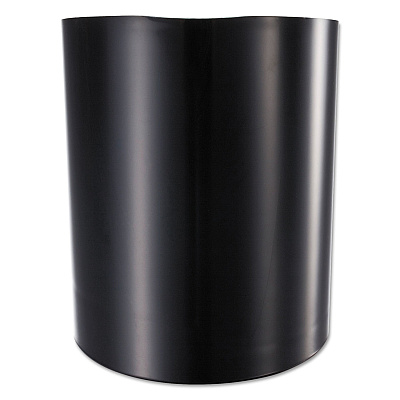 Officemate Recycled Big Pencil Cup, Plastic, 4.25 x 4.5 x 5.75, Black (OIC26042)