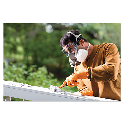 3M Half Facepiece Paint Spray/Pesticide Respirator, Large (MMM6311PA1A)
